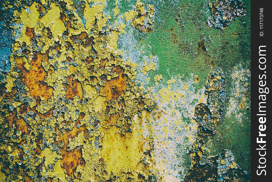 Abstraction background, old paint