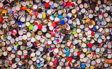 Pile Of Soda Plugs Stock Images