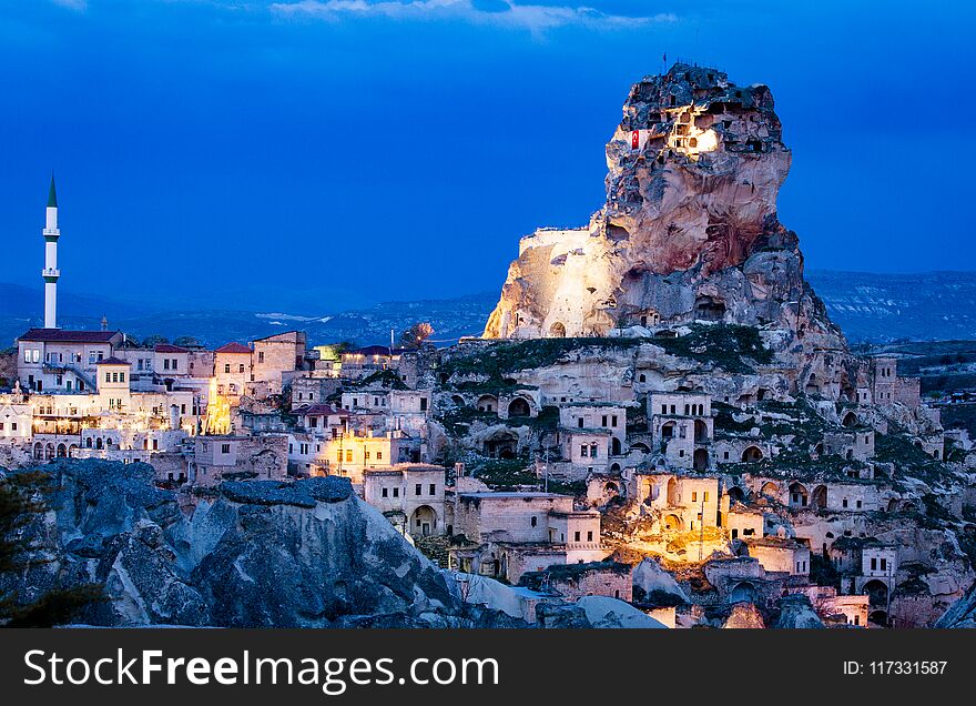 Ortahisar Castle in Turkey