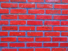 Red Brick Wall Royalty Free Stock Image Red Brick Wall Royalty Free Stock Image