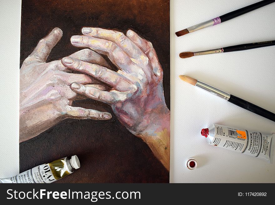 Human Hands Painting