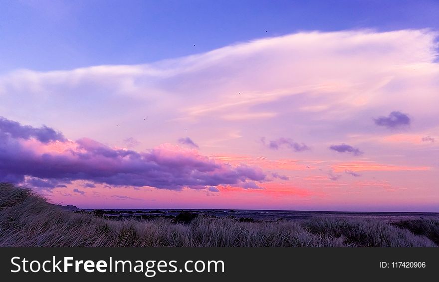 Photo of a Nimbus Clouds during Sunset