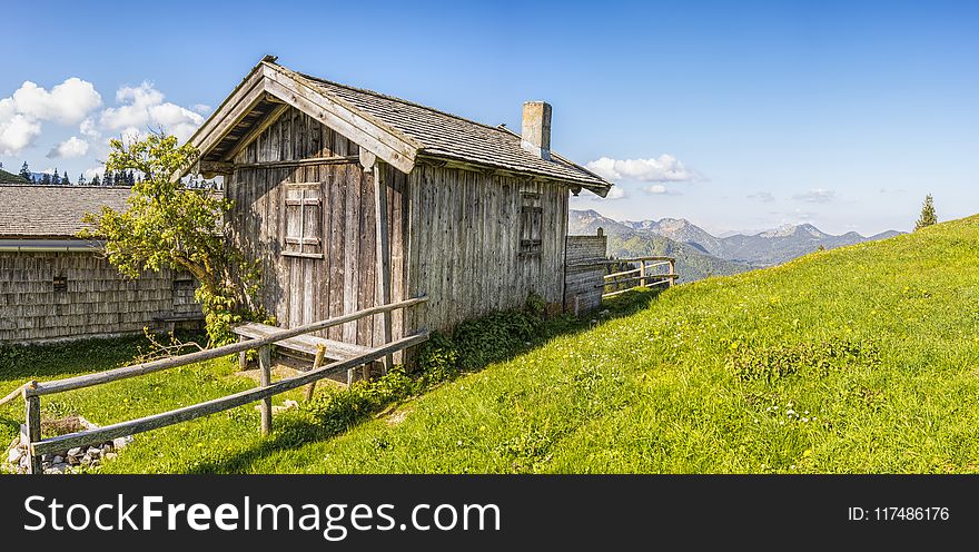 Wooden House at Daytime