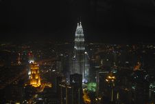 Night Skyline Royalty Free Stock Photos Night Skyline Royalty Free Stock Photos