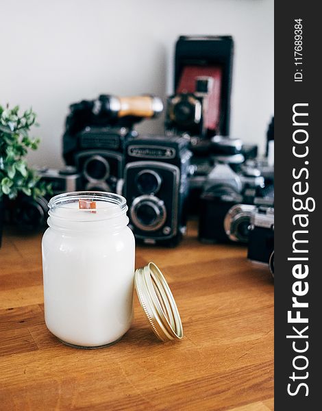 Clear Glass Jar