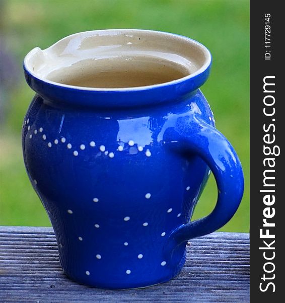 Cobalt Blue, Mug, Ceramic, Pottery