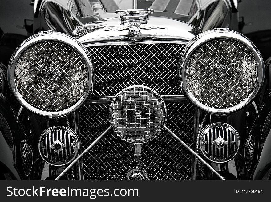 Car, Motor Vehicle, Black And White, Monochrome Photography
