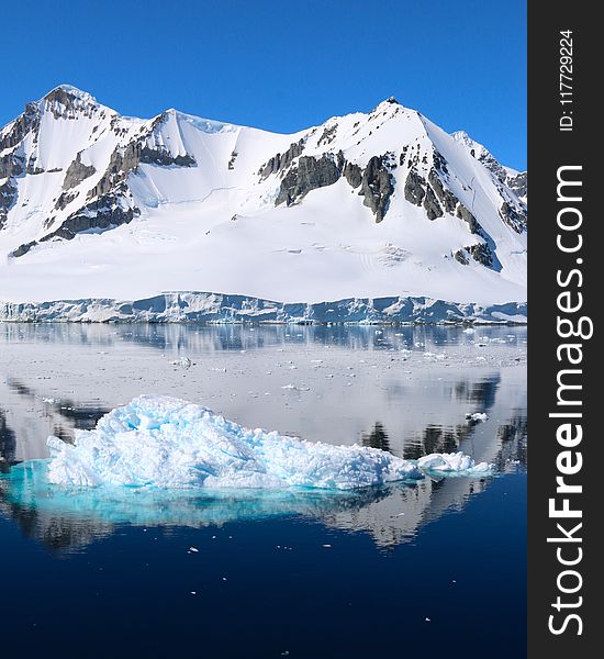 Glacial Lake, Iceberg, Glacier, Arctic