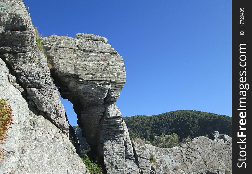 Rock, Bedrock, Outcrop, Escarpment