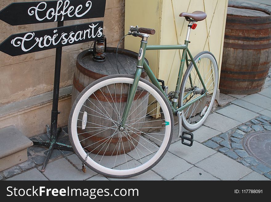 Bicycle, Bicycle Wheel, Land Vehicle, Road Bicycle