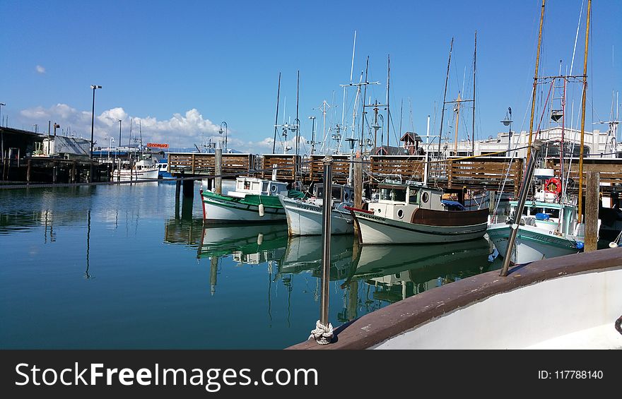 Marina, Harbor, Dock, Boat