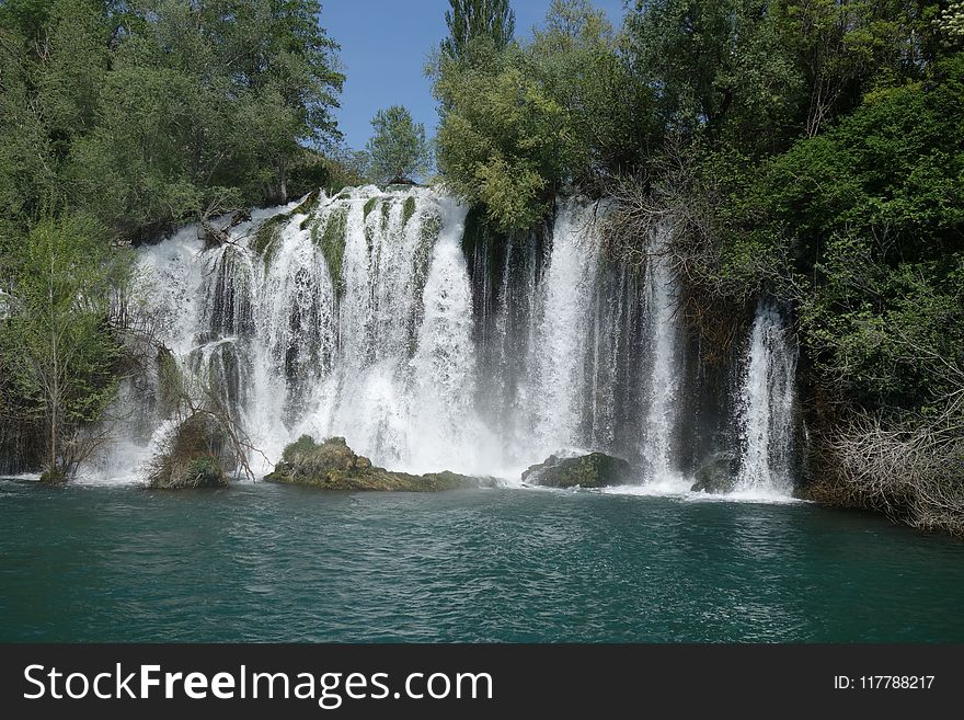 Waterfall, Nature, Water Resources, Nature Reserve