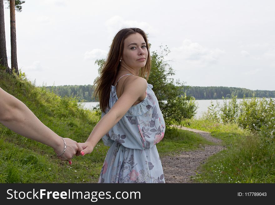 Photograph, Beauty, Girl, Grass