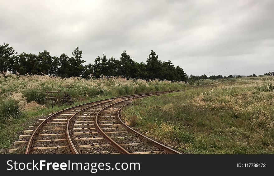 Track, Transport, Sky, Rail Transport