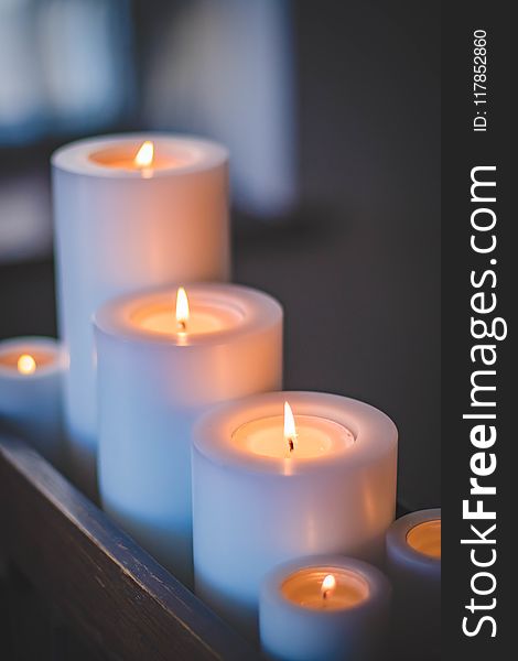 Selective Focus Photography of Candles