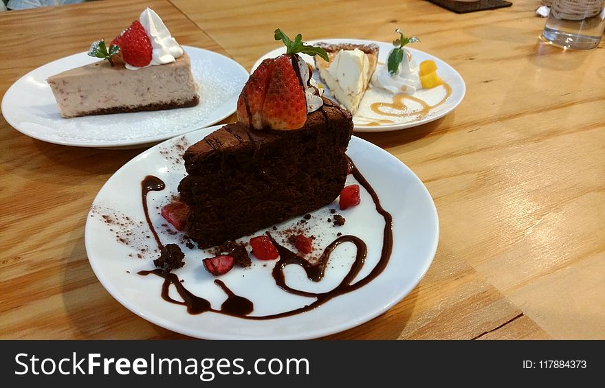 Dessert, Food, Chocolate Cake, Chocolate Brownie