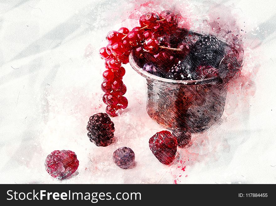 Berry, Frutti Di Bosco, Cranberry, Fruit