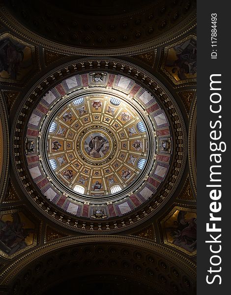 Dome, Building, Byzantine Architecture, Symmetry