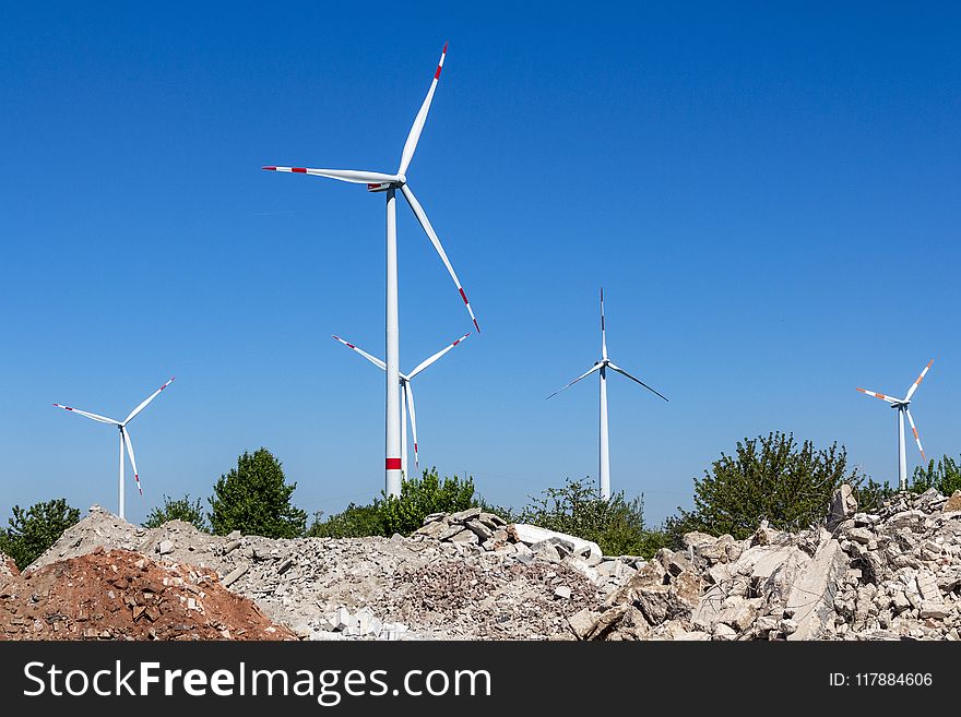 Wind Turbine, Wind Farm, Windmill, Energy