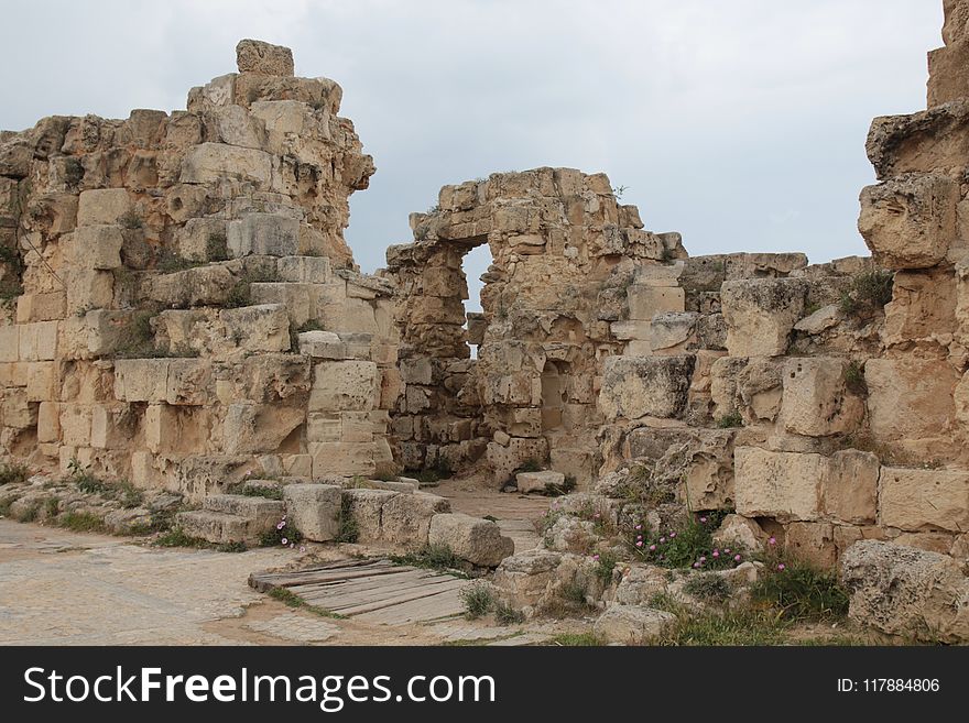 Ruins, Historic Site, Archaeological Site, Ancient History
