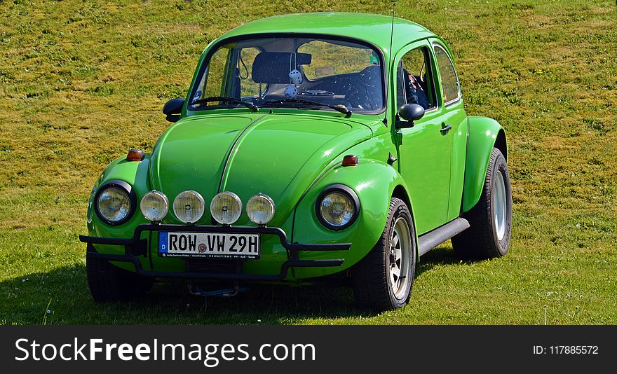 Car, Motor Vehicle, Vehicle, Volkswagen Beetle