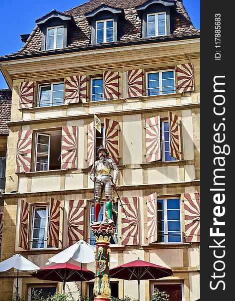 Landmark, Building, Facade, Window