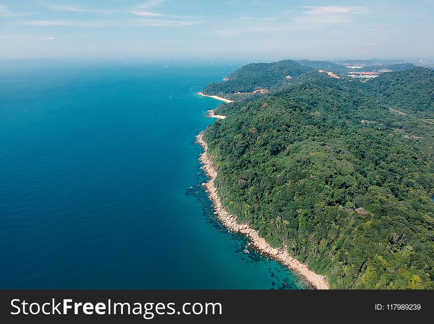 Bird&#x27;s Eye View Of Beach