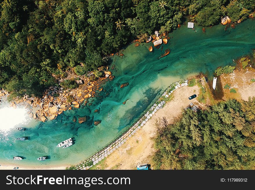 River Aerial Photo