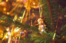 Christmas Tree Decoration Royalty Free Stock Photo Christmas Tree Decoration Royalty Free Stock Photo