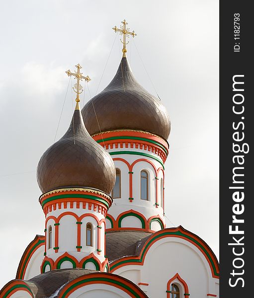 Domes at the orthodoxal church