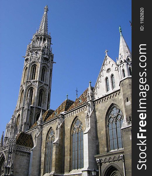 This is the Matthias Church in Budapest. It worth the price to see it!