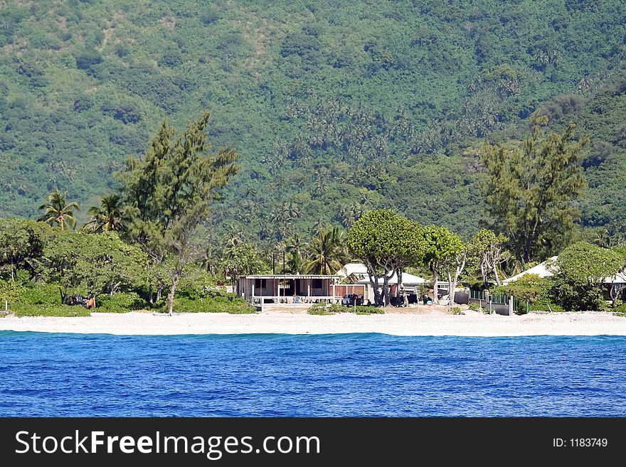 Ocean front individual house. Ocean front individual house