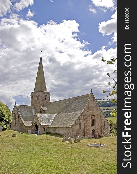 St Nicholas Church Grosmont South Wales.