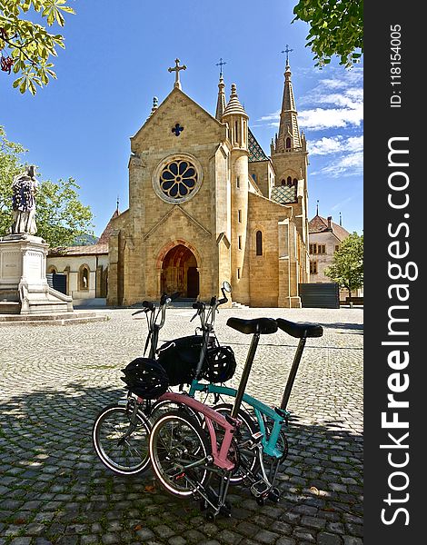 Tree, Church, Sky, Medieval Architecture