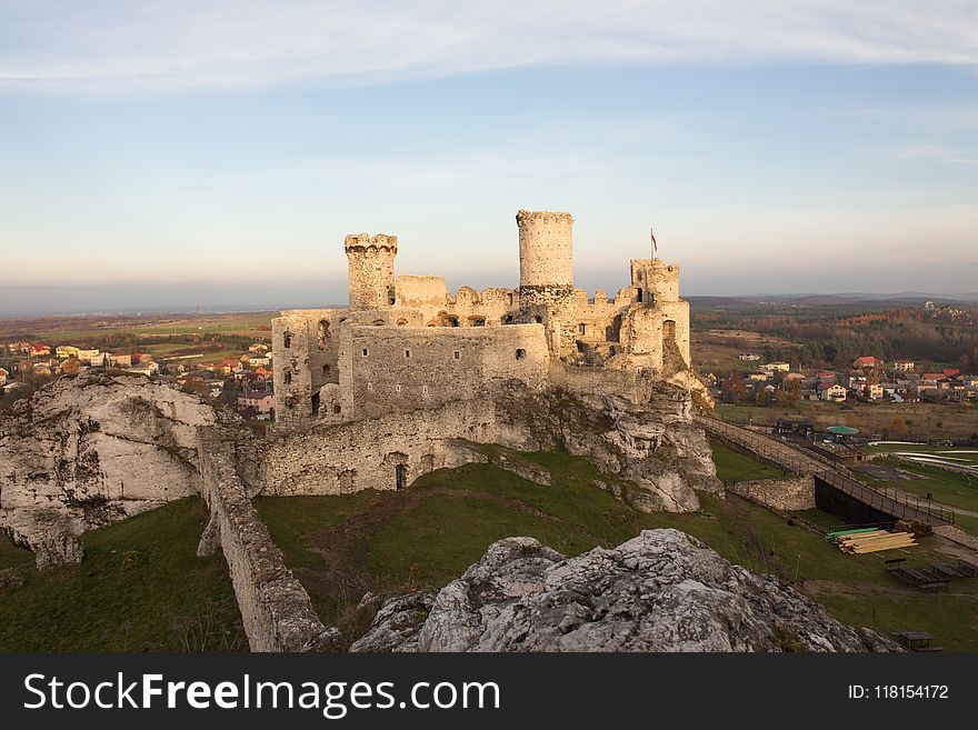 Historic Site, Sky, Castle, Fortification