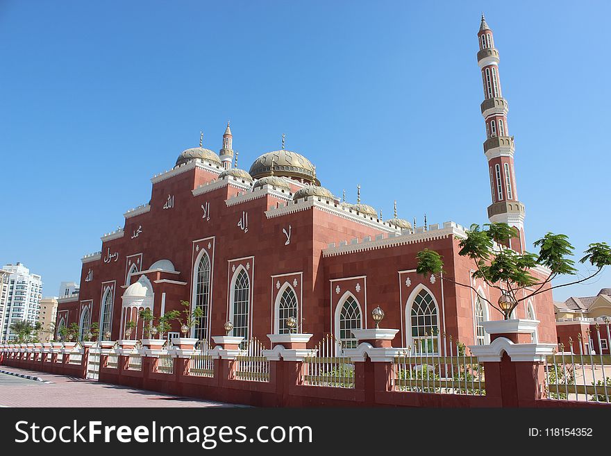 Mosque, Landmark, Place Of Worship, Building