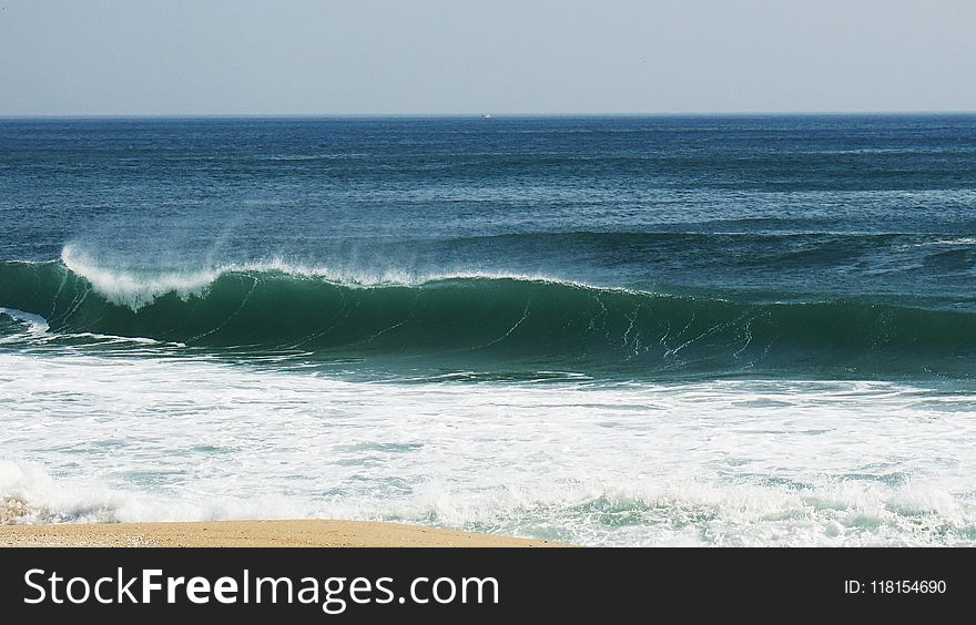 Wave, Sea, Ocean, Wind Wave