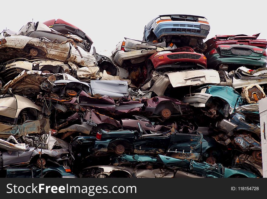 Motor Vehicle, Scrap, Car, Waste
