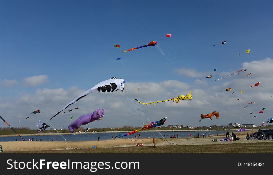 Sky, Kite Sports, Windsports, Kite