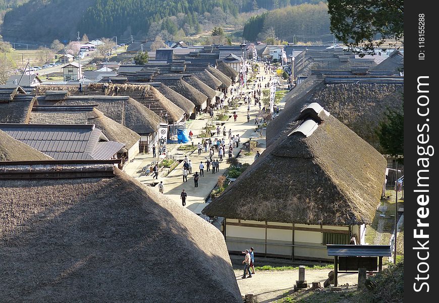 Historic Site, Roof, Village, Archaeological Site