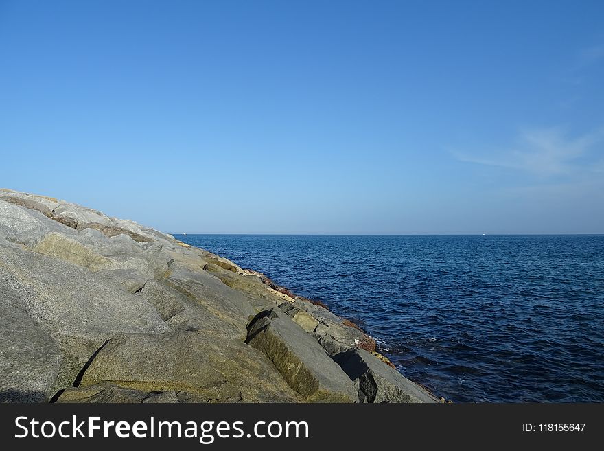 Sea, Sky, Coast, Horizon