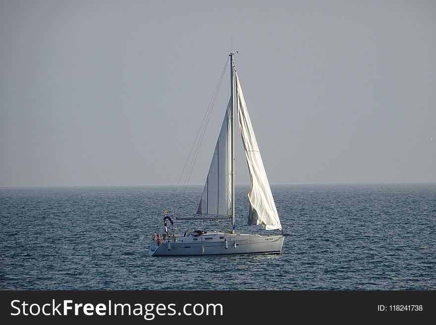 Sail, Sailboat, Water Transportation, Sailing