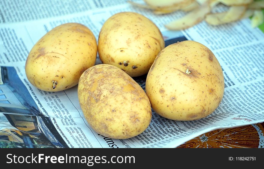 Root Vegetable, Potato, Food, Yukon Gold Potato