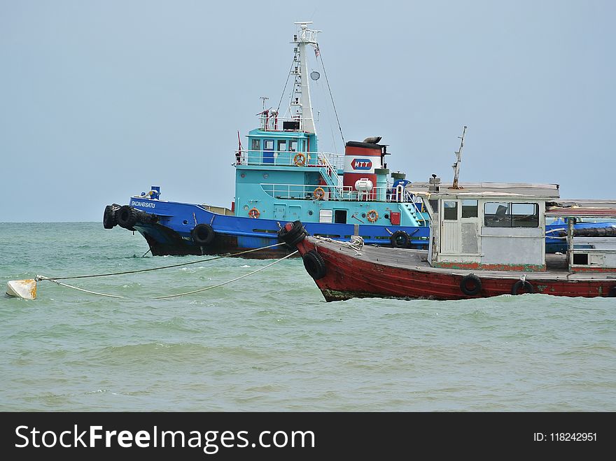 Water Transportation, Ship, Boat, Tugboat