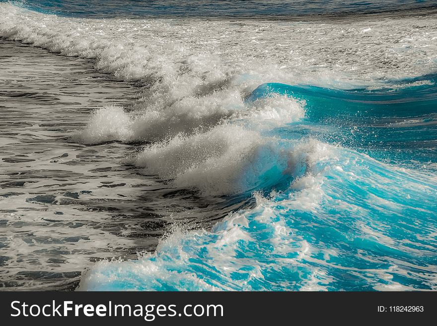 Wave, Sea, Water, Ocean