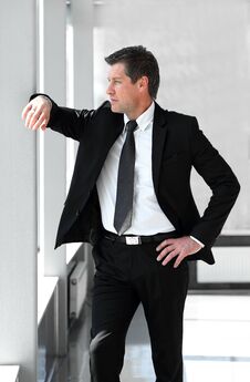 Free Portrait Of Confident Businessman On Blurred Background Stock Photo - 118261560