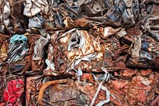 Scrap Metal Waste Stock Photography