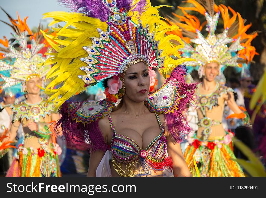 Selective Focus Photography Of Woman Wearing Costume