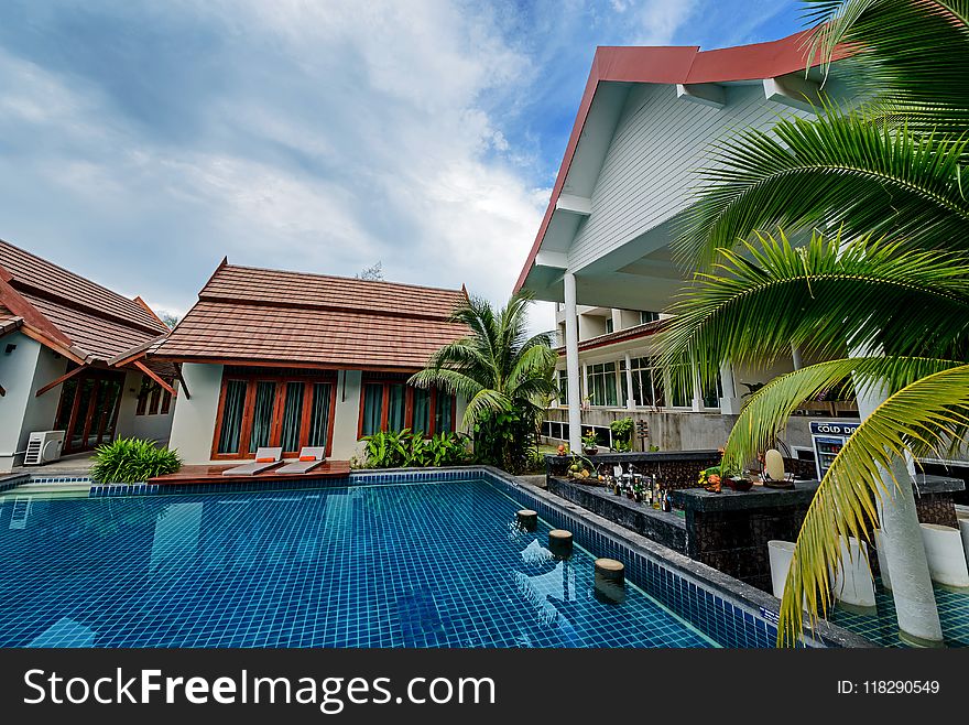 Swimming Pool Near Villas