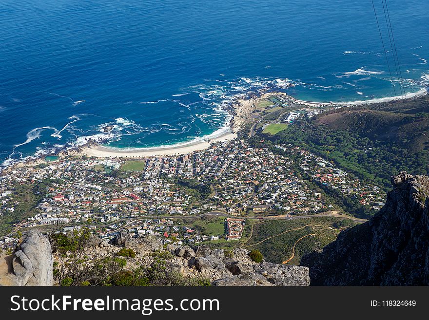 Aerial Photography, Coast, Sea, Promontory